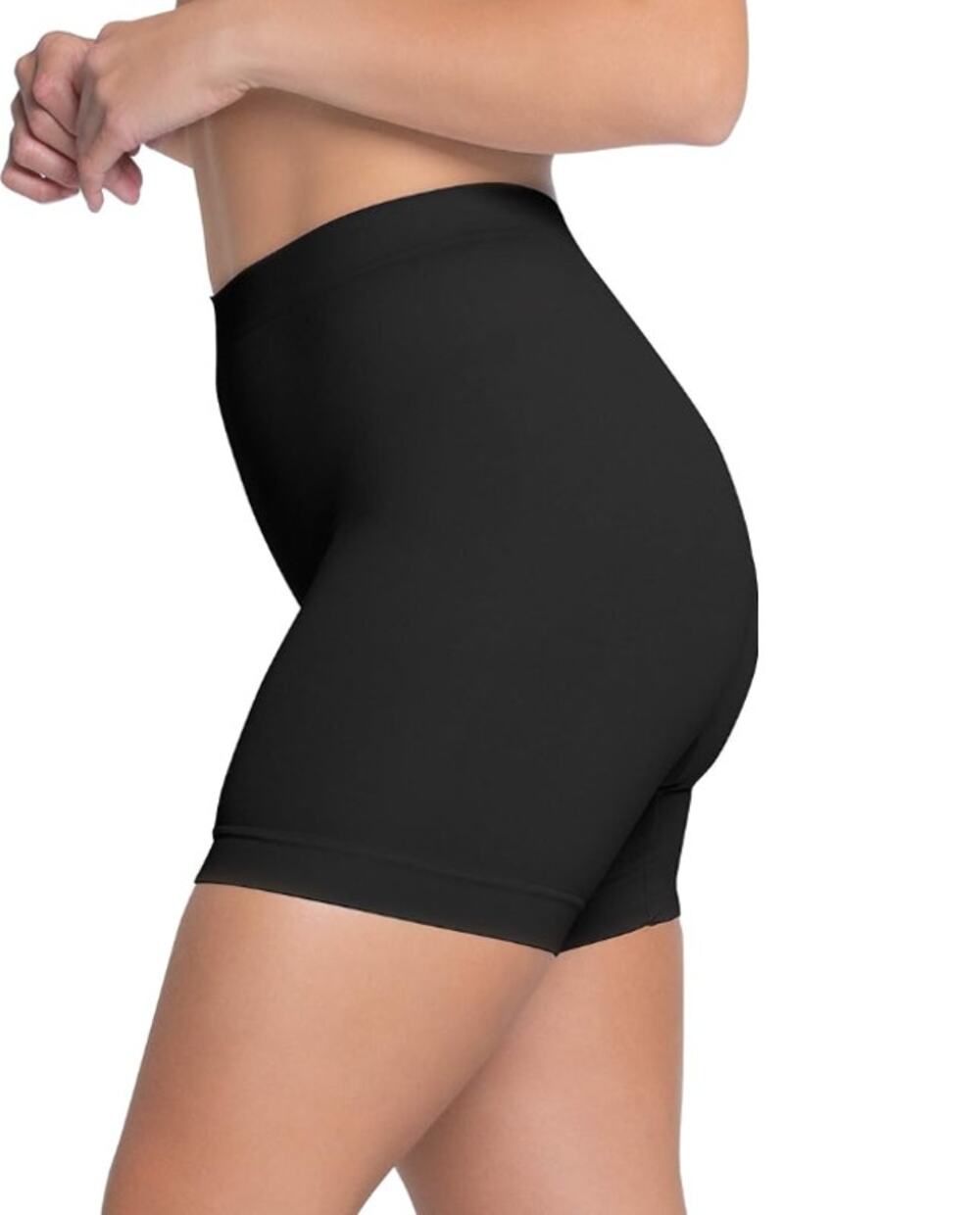 NWT Skinny Girl Smoothers Seamless Black Shaping Shorts M
